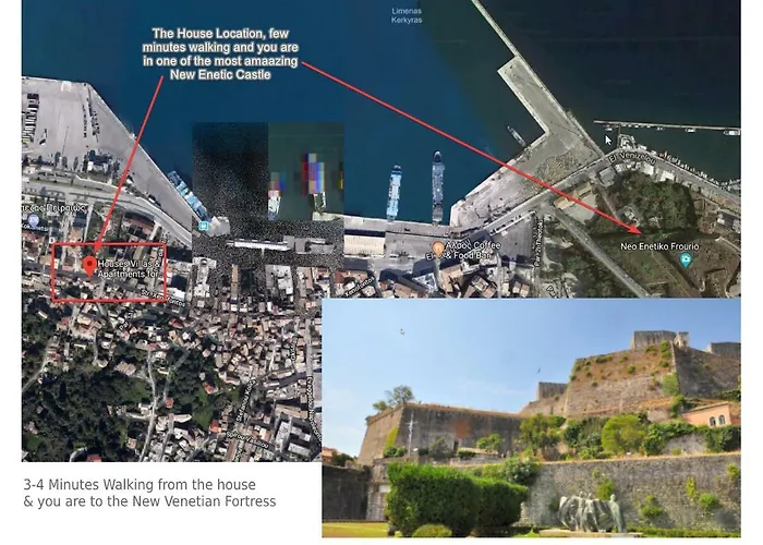 شقة Filoxenos Corfu Island *