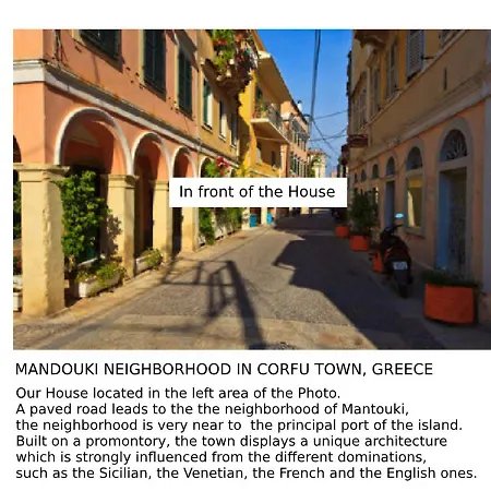 Lägenhet Filoxenos Corfu Island Mantouki